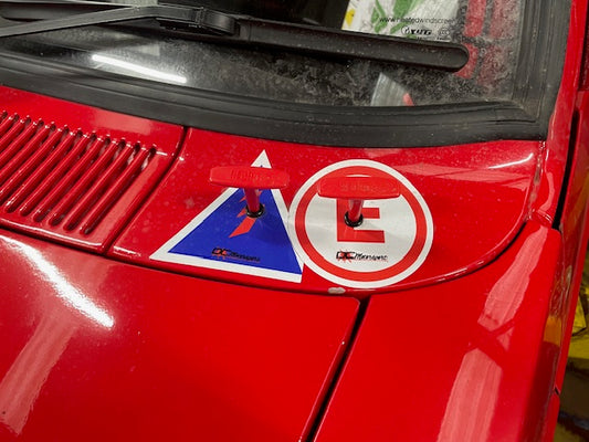 Motorsport Fire Extinguisher or Battery Isolator 3m Stainless Steel Red Pull Cable