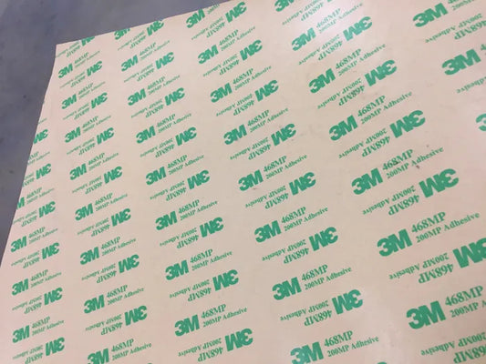 Self Adhesive Real Carbon Fibre Stick-On Sheet 500mm X 250mm Genuine 3M