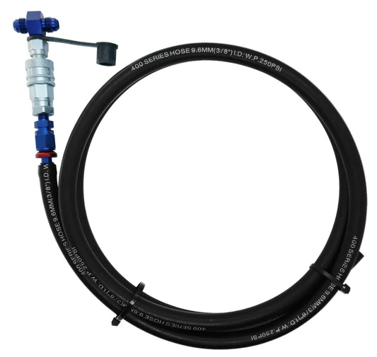 Motamec Aeroquip Fuel Sampling Kit Dry Break FIA Approved Male to Male -6 JIC MSA Spec