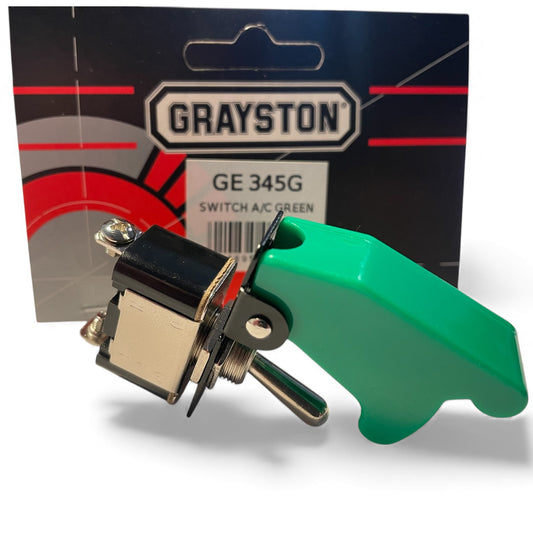 Motorsport Aircraft Style Flip Cover Toggle On / Off 12v 30 Amp Switch