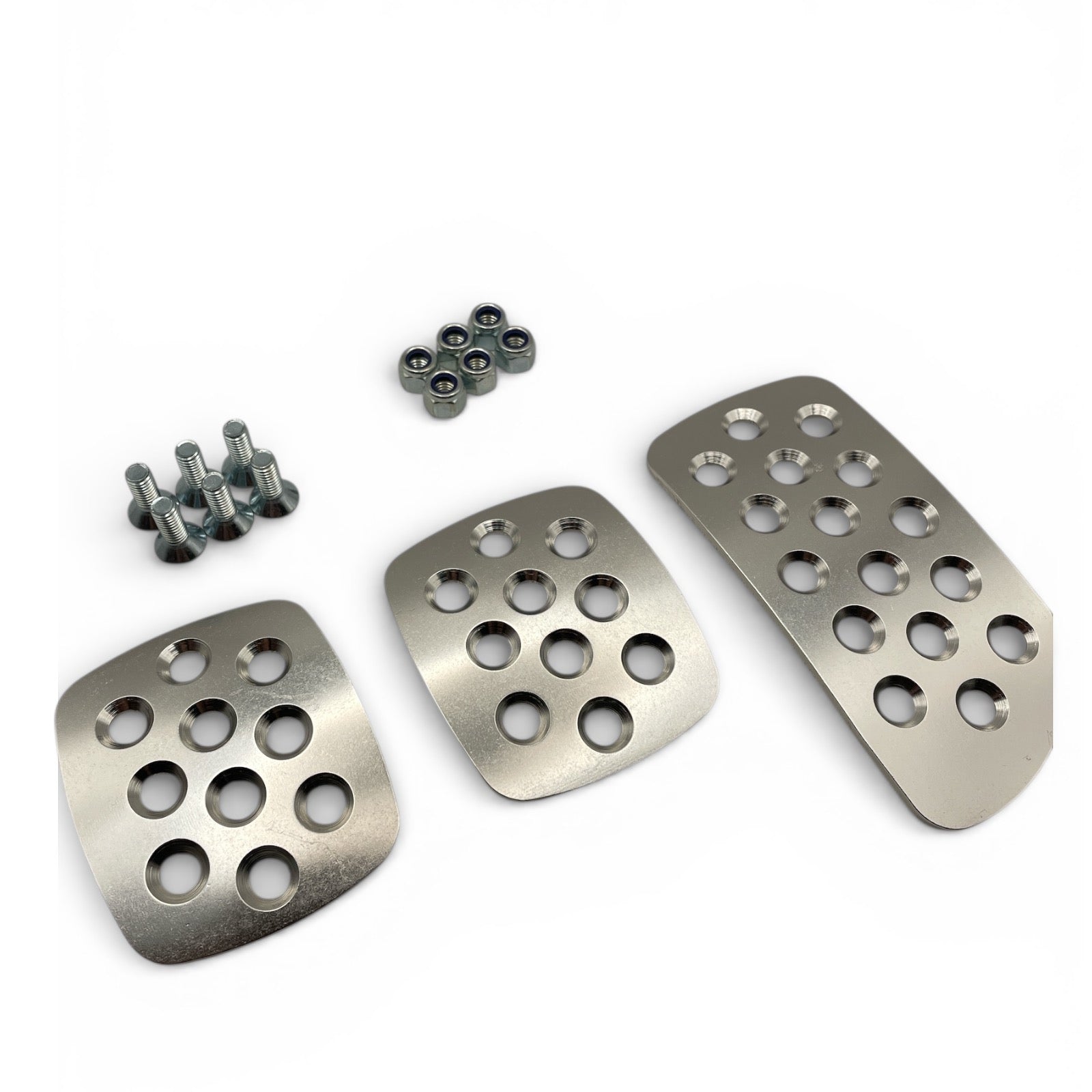 car pedals uk Alloy Pedal Extension Plates Set Motorsport Silver