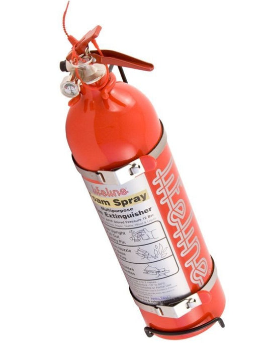 Life Line Rally Pack - Plumbed in Zero 2020 Fire Marshal & 2.4ltr AFFF Hand Held Fire Extinguisher