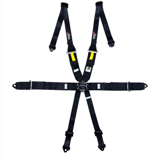 Atech Motorsport Lightweight 6-Point Harness FIA 8853-2016 Hans compatible Alloy adjusters