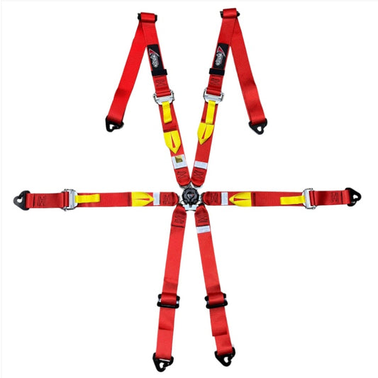 Atech Motorsport Ultra Lightweight 6-Point Harness FIA 8853-2016 Hans Compatible