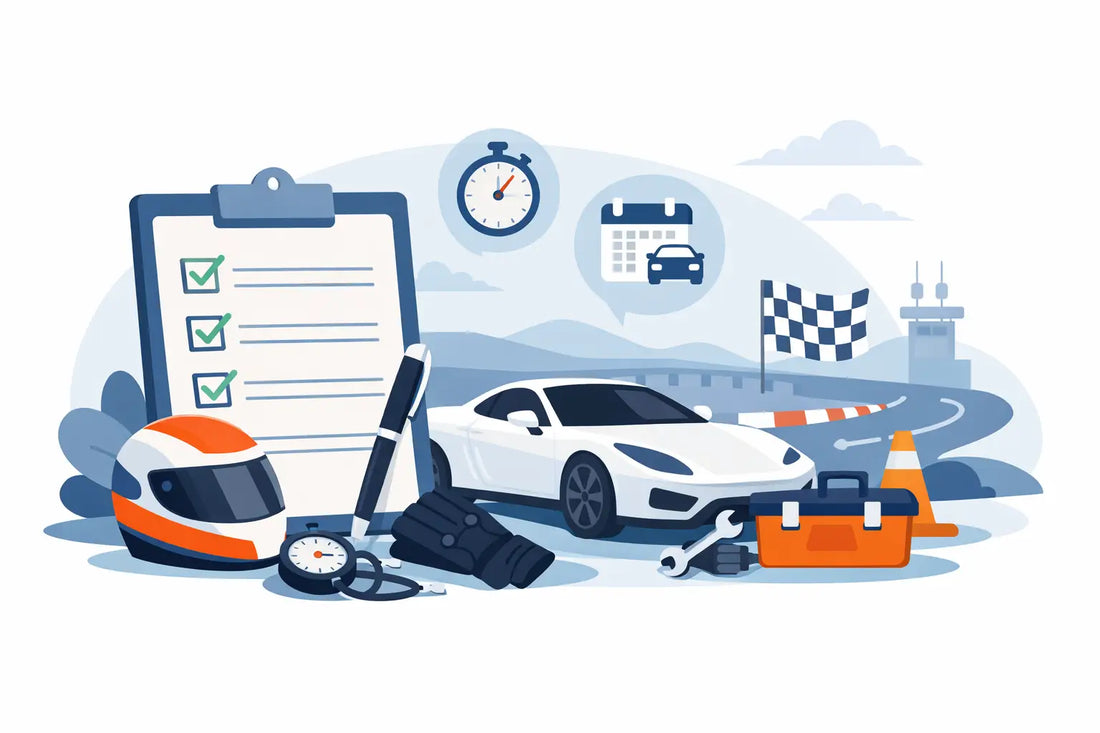 Trackday Prep Checklist Example for UK Drivers