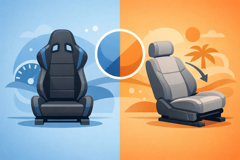 Bucket Seats vs Reclining Seats