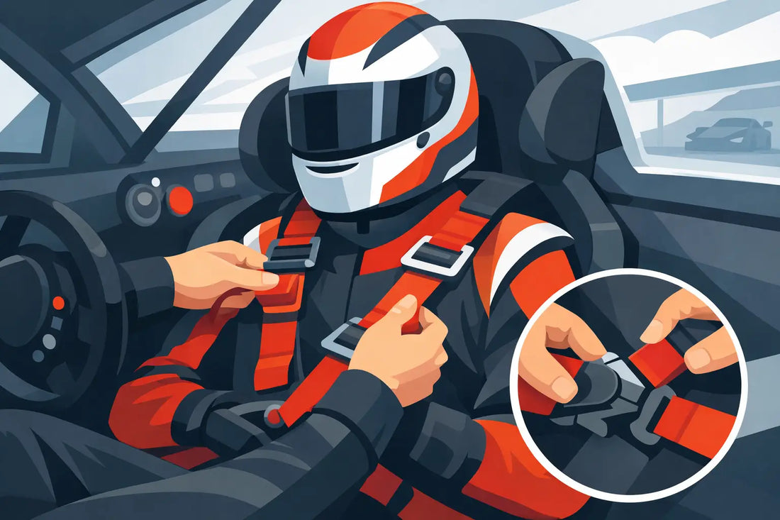 How to Fit Harnesses Properly in a Race Car