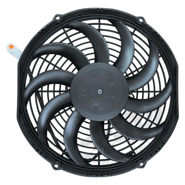 Spal Radiator Cooling Fan 11 For Alloy Radiator Slim Line Pull / Suck - Rear Mount