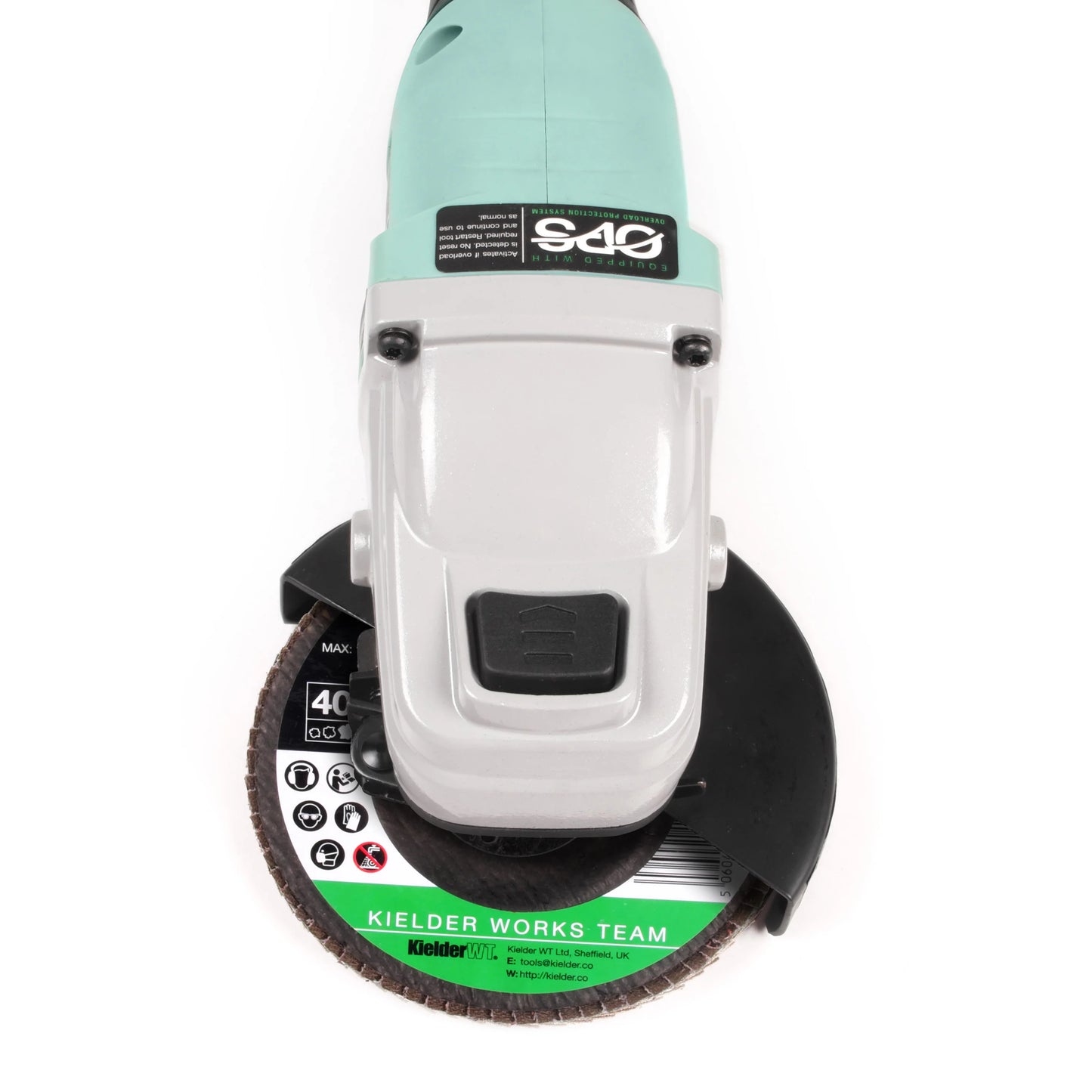 Kielder 115mm 40 Grit Flap Disc for Angle Grinder 3 PACK