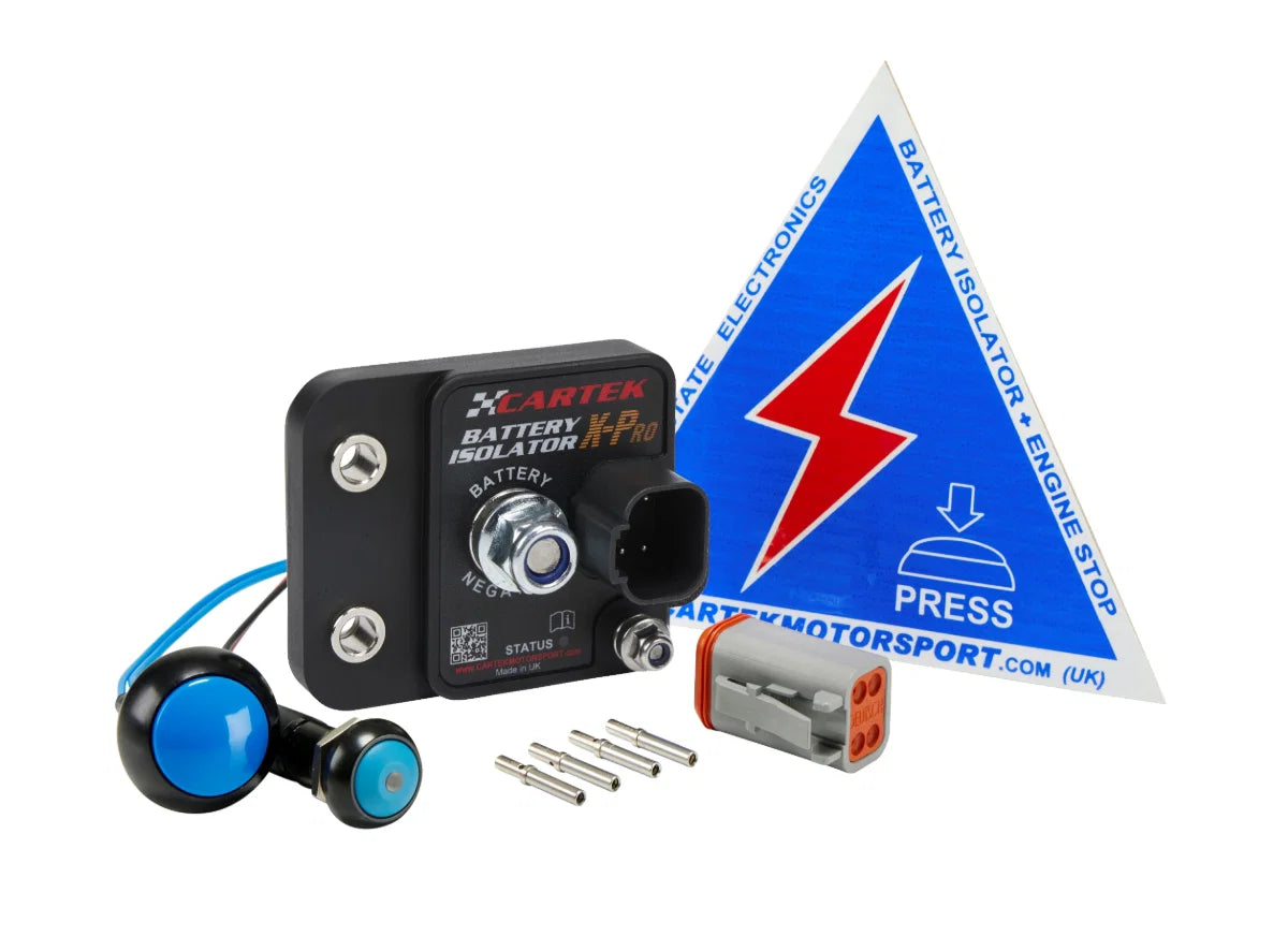 CARTEK Battery Isolator X-Pro (Kit including External Switch)