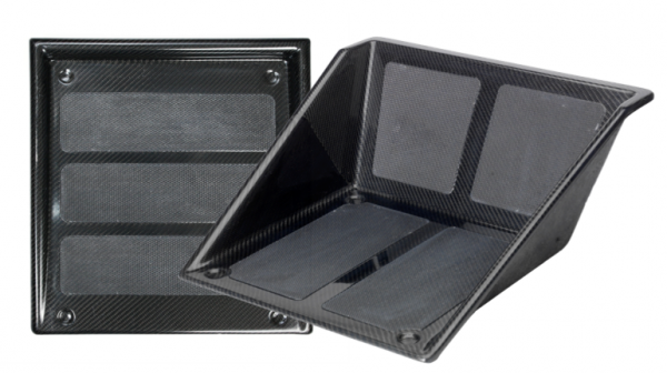 Combined Package Carbon Fibre Drivers & Navigator Footwell & Footrest
