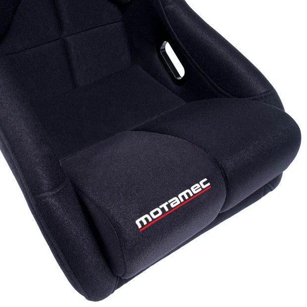 Motamec Racing Evo-One FIA Approved Race Seat Fiberglass Shell Side Mount BLACK