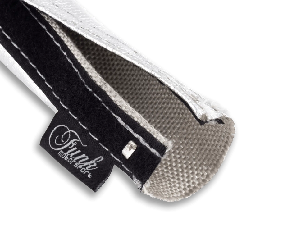 Funk Motorsport Silver Velcro Heat Protection Sleeving 0.5M up to 250 degrees C
