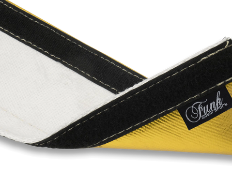Funk Motorsport Gold Velcro Heat Protection Sleeving 0.5M up to 250 degrees C.