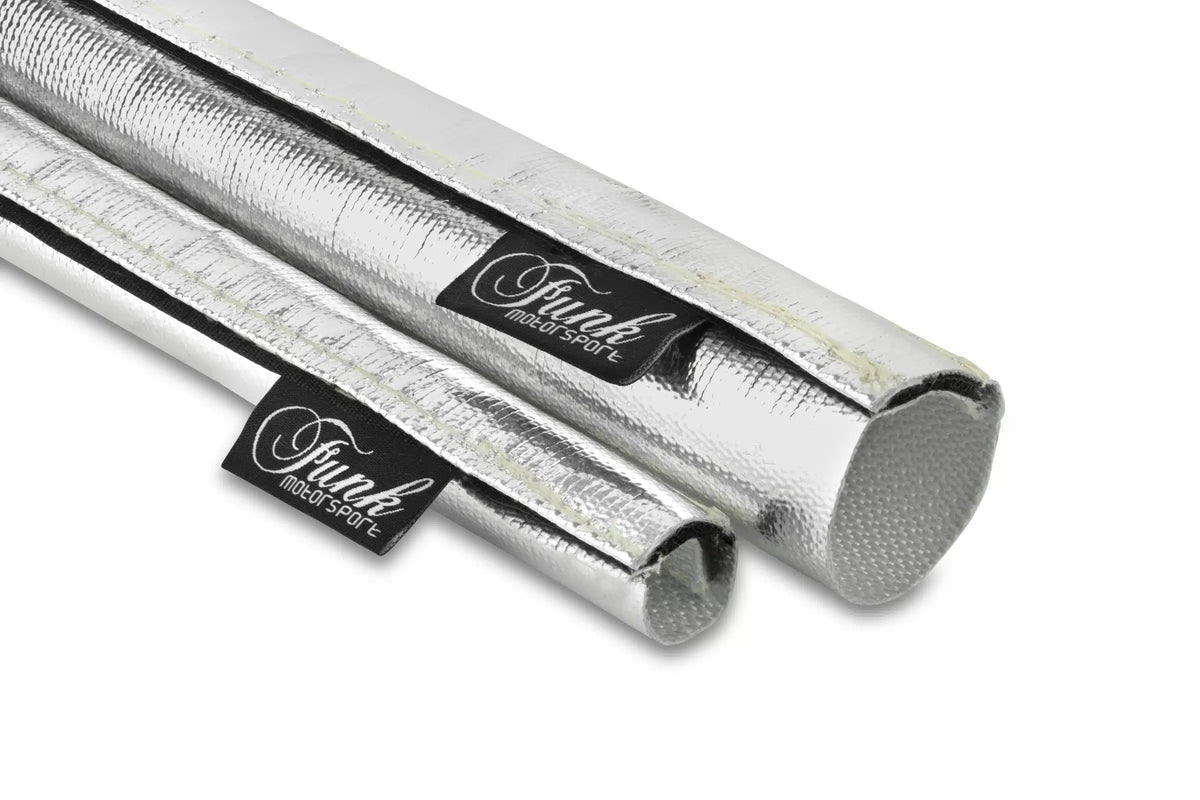 Funk Motorsport Silver Velcro Heat Protection Sleeving 0.5M up to 250 degrees C