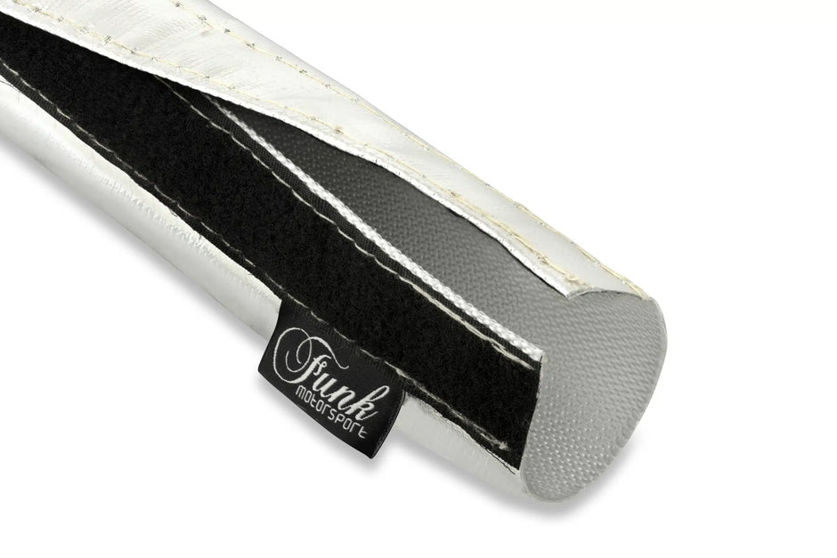 Funk Motorsport Silver Velcro Heat Protection Sleeving 0.5M up to 250 degrees C
