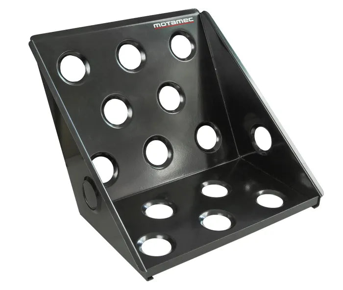 Heavy Duty Alloy Codrivers Navigators Footrest Black