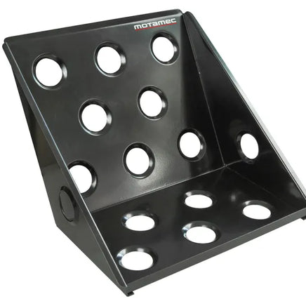 Heavy Duty Alloy Codrivers Navigators Footrest Black
