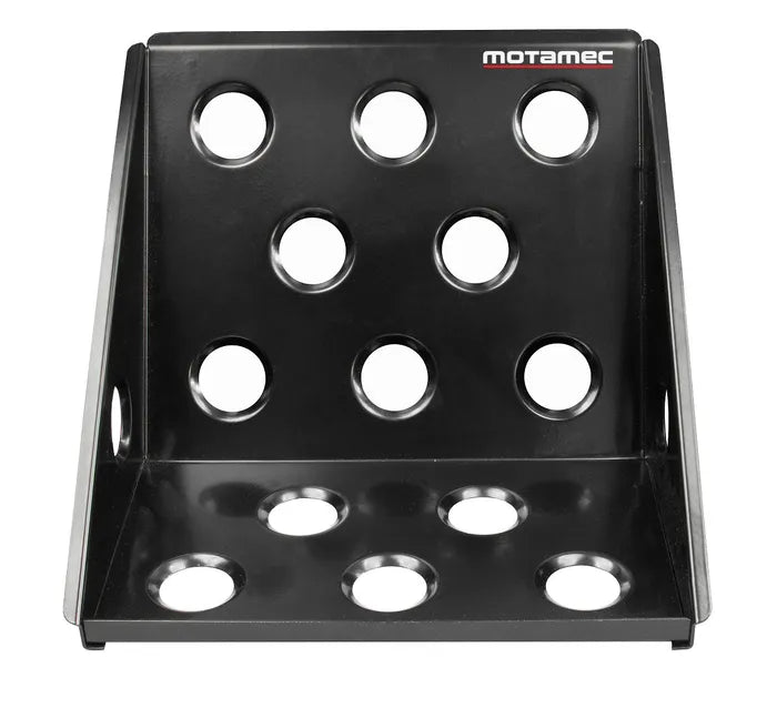 Heavy Duty Alloy Codrivers Navigators Footrest Black