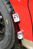 Motorsport Competition Rally Car Mudflaps 50x30x4mm
