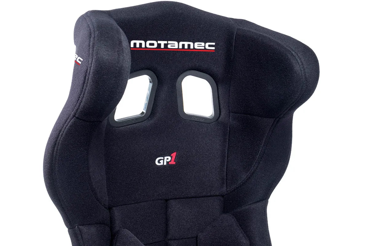 Sedd Rasio Motamec Racing GP1 wedi'i Chymeradwyo gan y FIA GRP Cragen Mowntio Ochr HANS DU