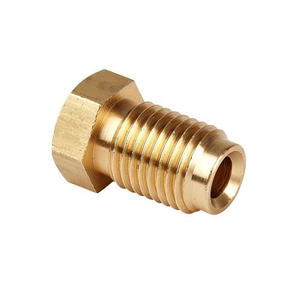 Brake Pipe Brass Fitting Male 7/16" UNF 3/16 pipe Union