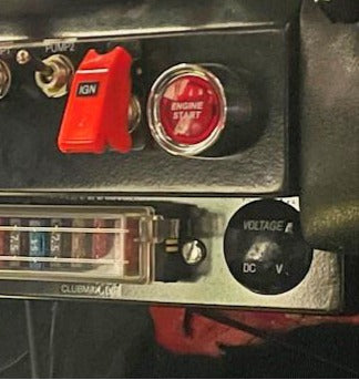 Motorsport illuminated Push Button Engine Starter Switch 12v 50amp