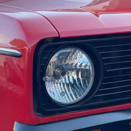 Escort MK2 7" Wipac Crystal Clear Headlamp & Side Light kit Including Backing Bowls