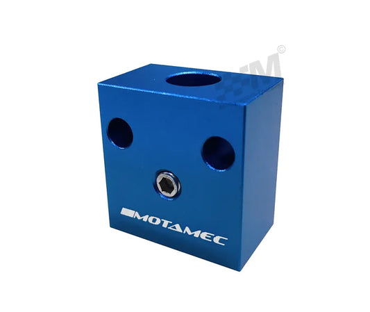 Motamec Twin Throttle Cable Pedal Block Mounting Attachment Alloy