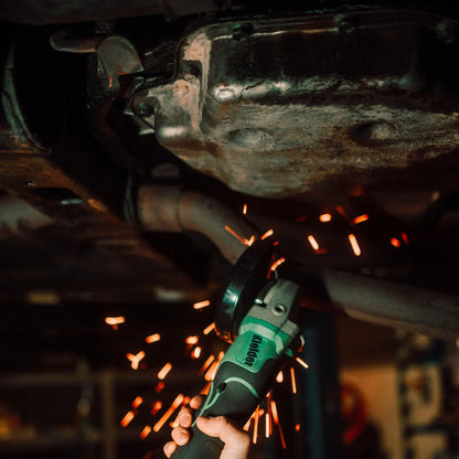 Kielder 18v 115mm Angle Grinder, 1 x 5.0Ah, Charger + 7 Mixed Discs Box