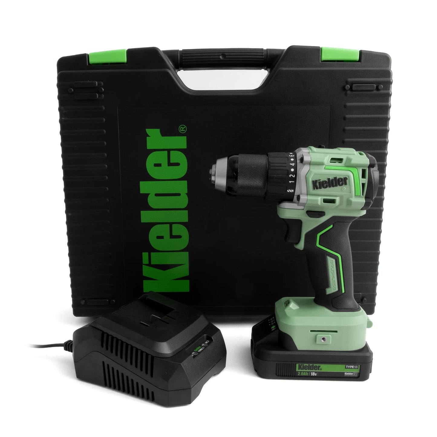 Kielder 18v 13mm 75Nm Ultra Compact Drill Driver