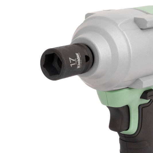 Kielder 1/2" 11pc Short Impact Socket Set On Socket Rail