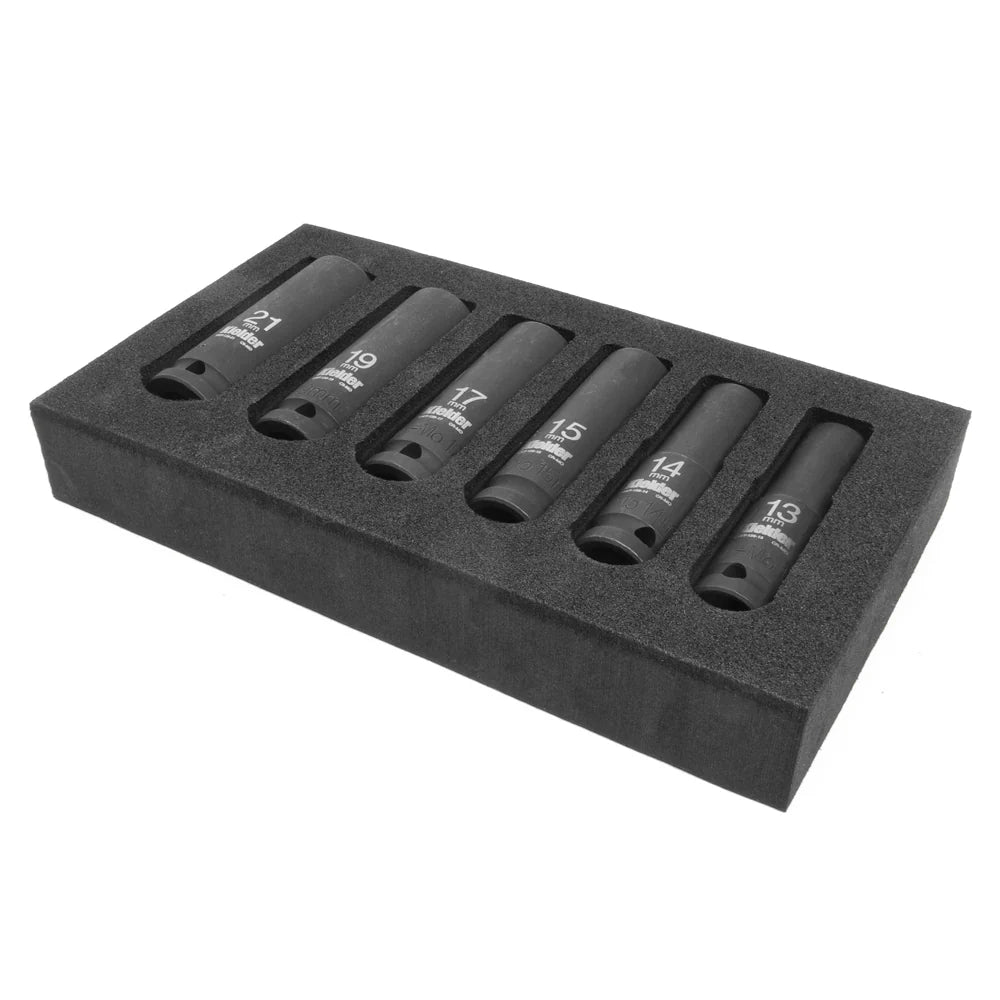 Kielder 1/2" Deep Impact Socket Set 6pc