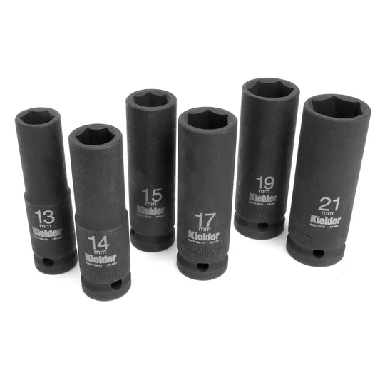 Kielder 1/2" Deep Impact Socket Set 6pc