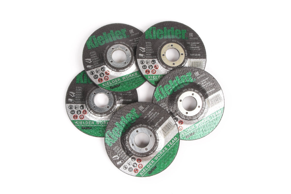 Kielder 115mm x 6mm x 22.2mm Grinding Disc for Angle Grinder