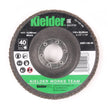 Kielder 115mm 40 Grit Flap Disc for Angle Grinder 3 PACK