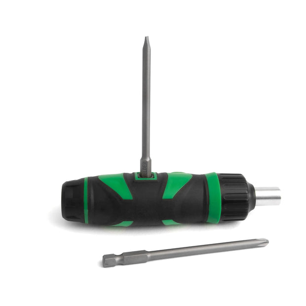 Kielder Ratchet Screwdriver Handle with PH2 & SL5 Bits