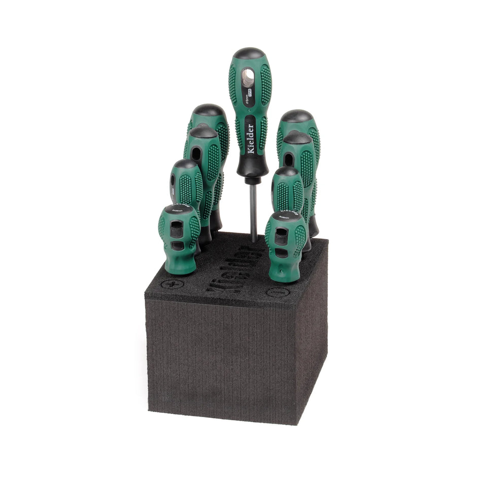 Kielder 9 Piece Screwdriver Set