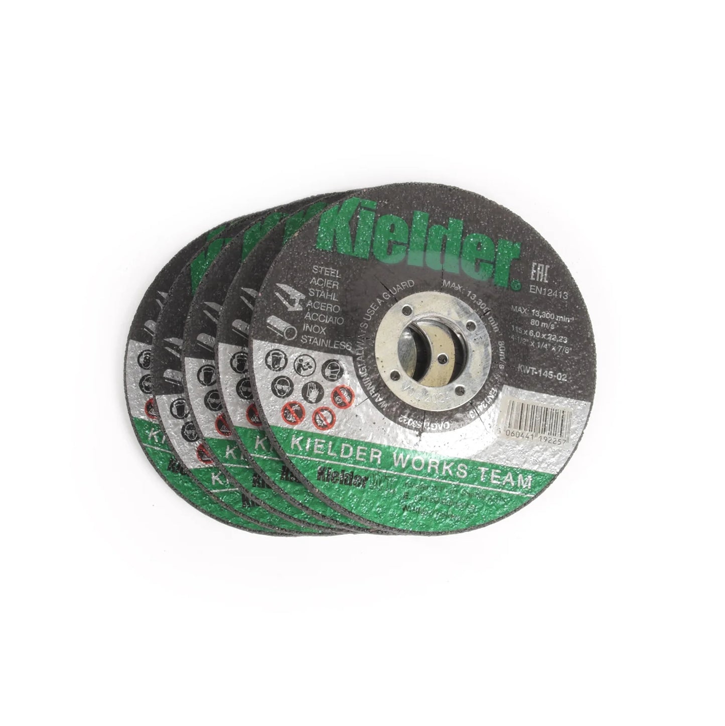 Kielder 115mm x 6mm x 22.2mm Grinding Disc for Angle Grinder