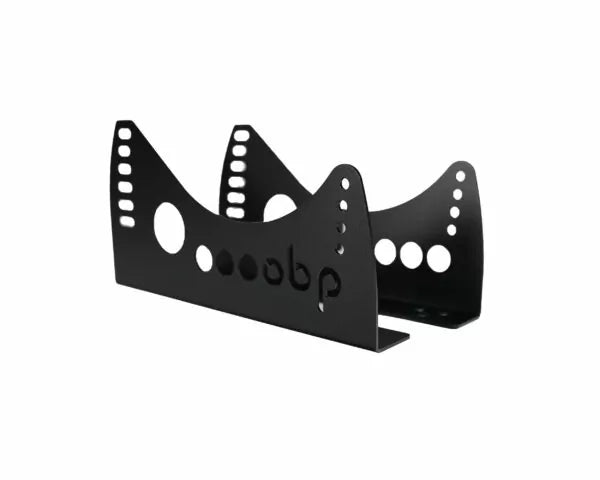 Motorsport OBP Rally Race Trackday Steel Seat Side Mounts Brackets Universal Fits Sparco OMP