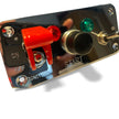 Motorsport Dash Panel Starter Press Button Twin Switch & Warning Lights