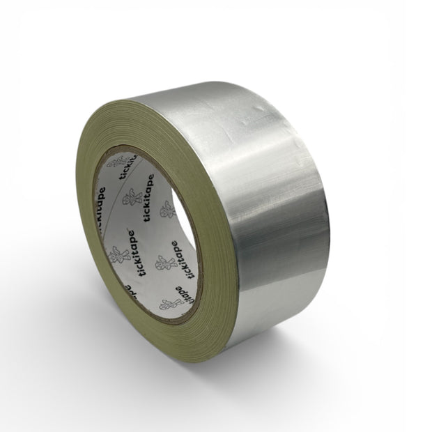 Motorsport Aluminium Foil tape 40m x 50mm 40micron Self Adhesive.