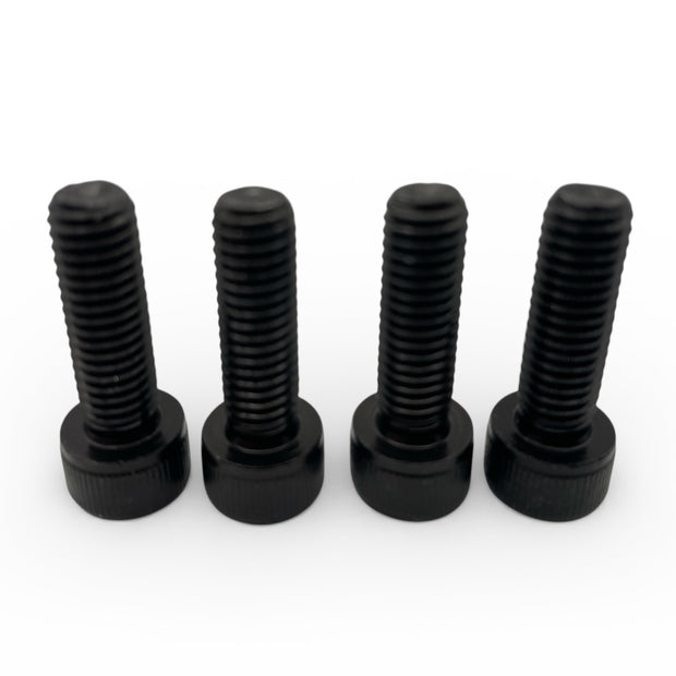 Race Rally Trackday Bucket Seat Side Subframe Mount Black fixing Bolts & Blue CNC Alloy Washers x4 (Copy)