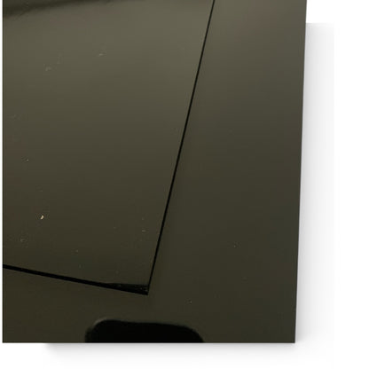 4 x Rally Motorsport UK MSA 4MM Black Mud flaps With 8 Alloy Fitting Brackets