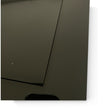 4 Black Rally Mudflaps 4mm with 8 Alloy Fitting Brackets