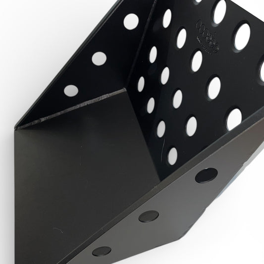 Professional Motorsport Alloy Large Co Driver Navigators Foot Rest Brace Black