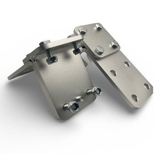 Ford Escort Mk2 Rally Quick Release 2 Up 2 Down Alloy Spot Lamp Brackets