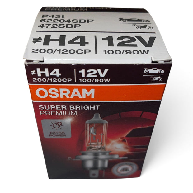 Ring / Osram 12v 100W / 90W H4 Super Bright Off Road Headlamp Spotlamp Bulb X2