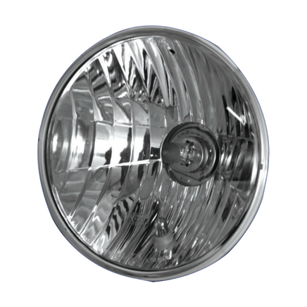 Escort MK2 7" Wipac Crystal Clear Headlamp & Side Light kit Including Backing Bowls