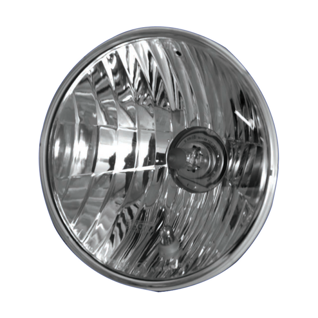 Escort MK2 7" Wipac Crystal Clear Headlamp & Side Light kit Including Backing Bowls